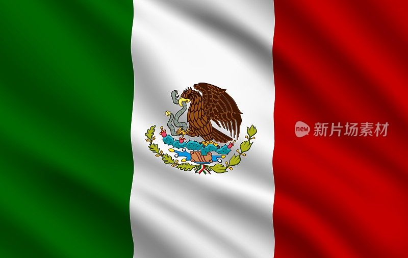 Mexican flag, Mexico country national identity